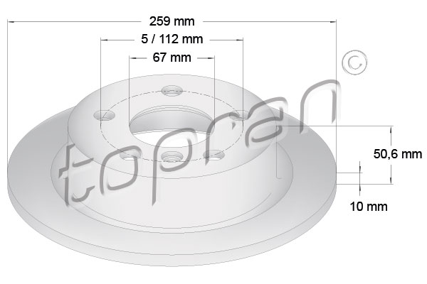 Topran Remschijven 503 071