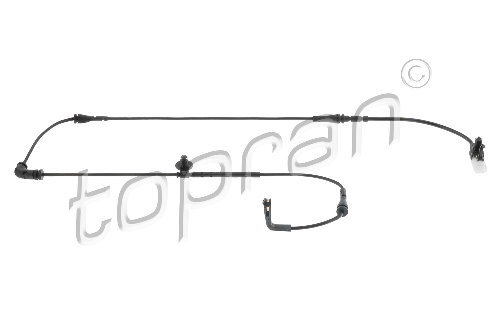 Topran Waarschuwingscontact, remvoering-/blokslijtage 602 018