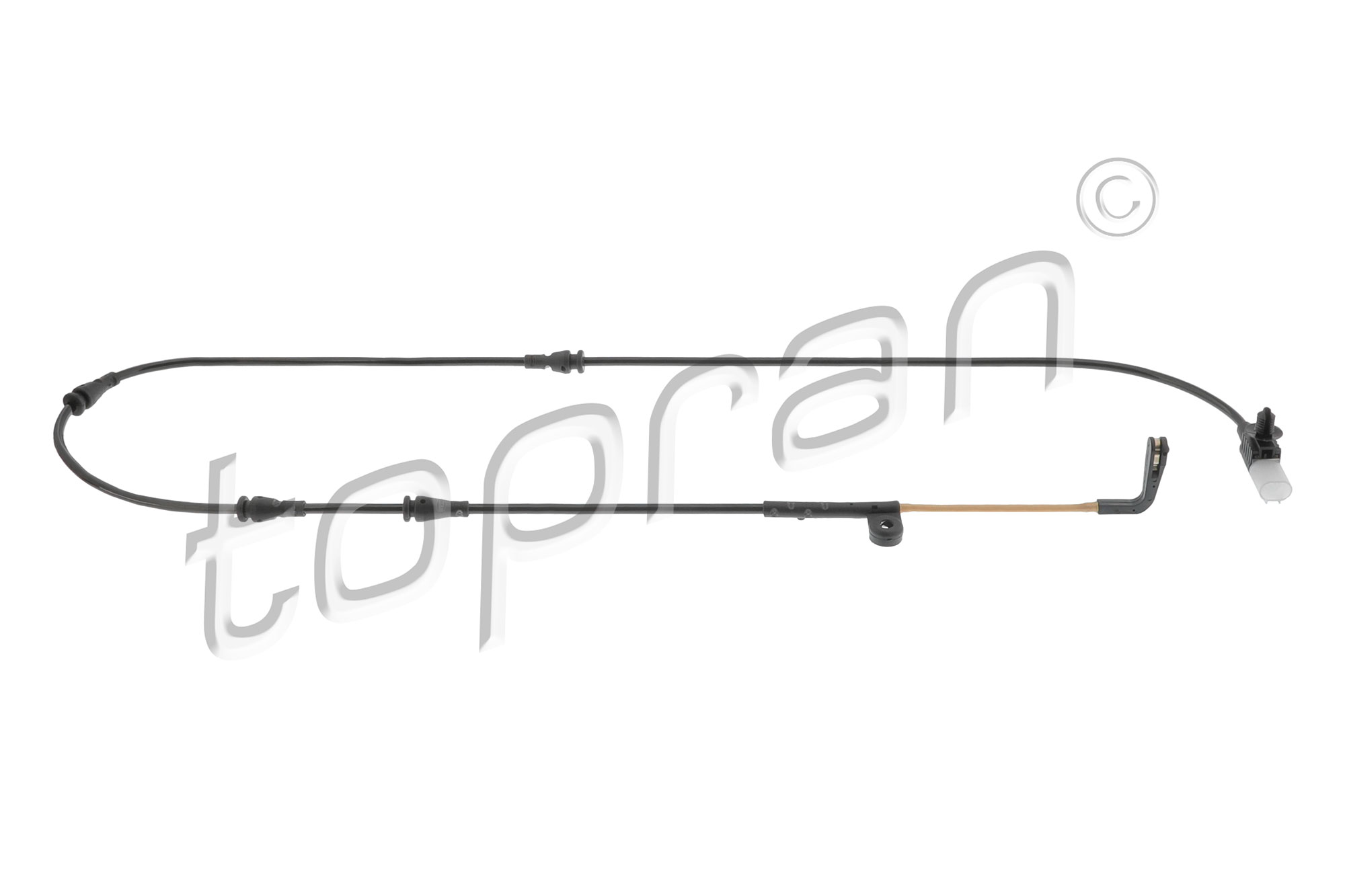 Topran Waarschuwingscontact, remvoering-/blokslijtage 602 021