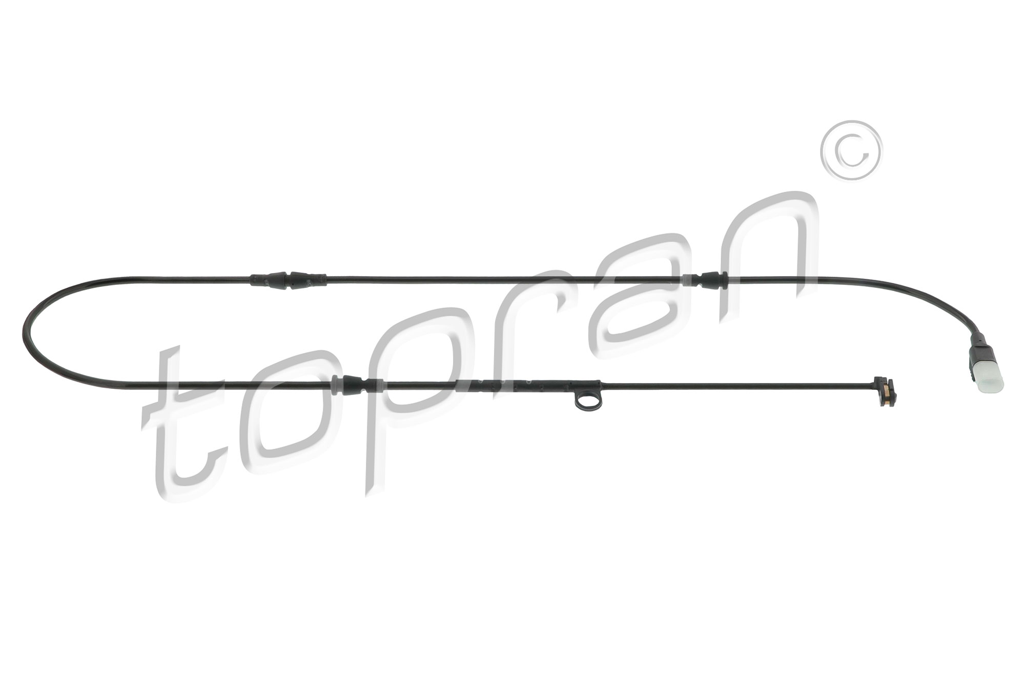 Topran Waarschuwingscontact, remvoering-/blokslijtage 602 019