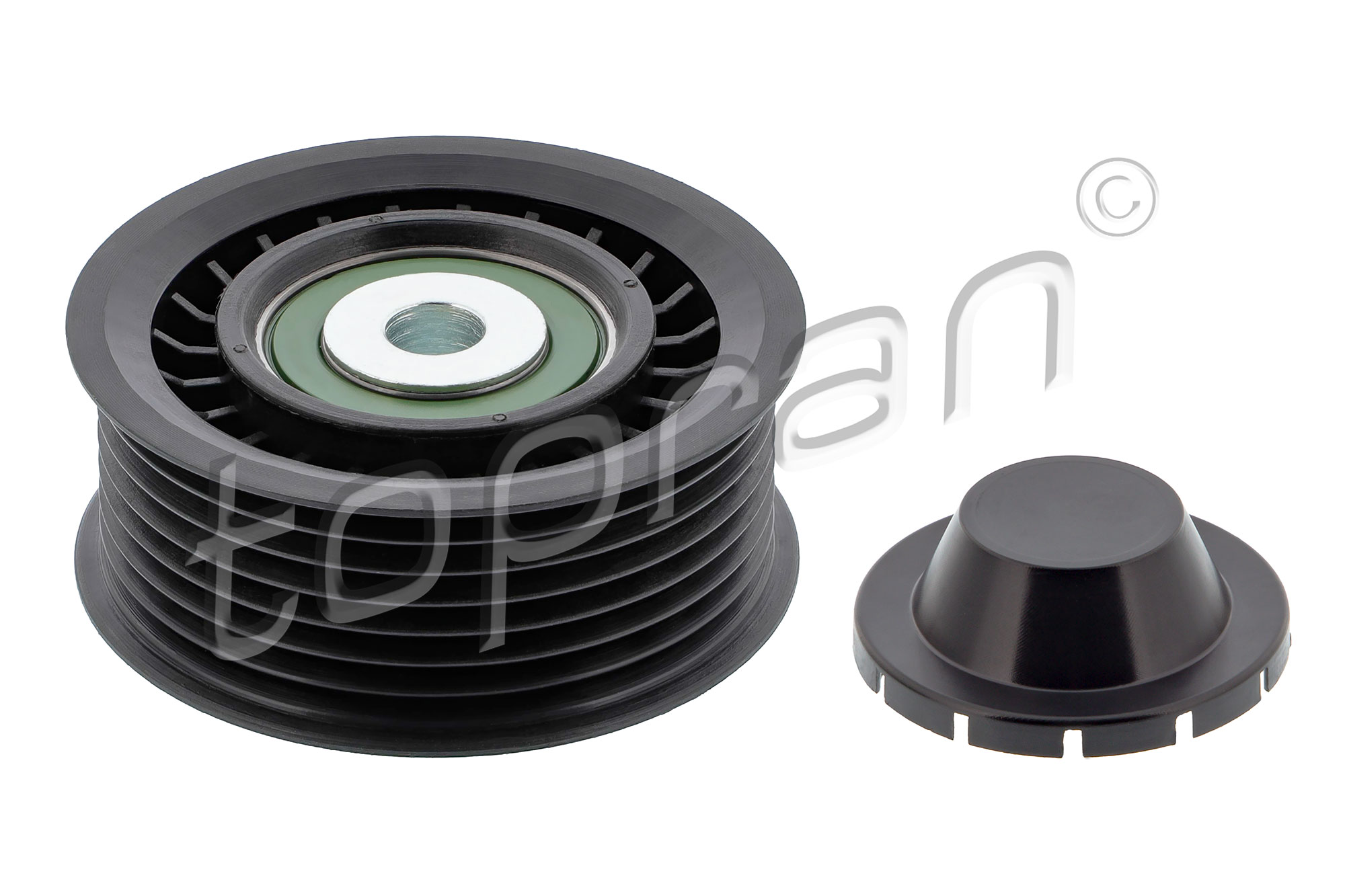 Topran Geleide rol/omdraairol, Poly V-riem 702 726