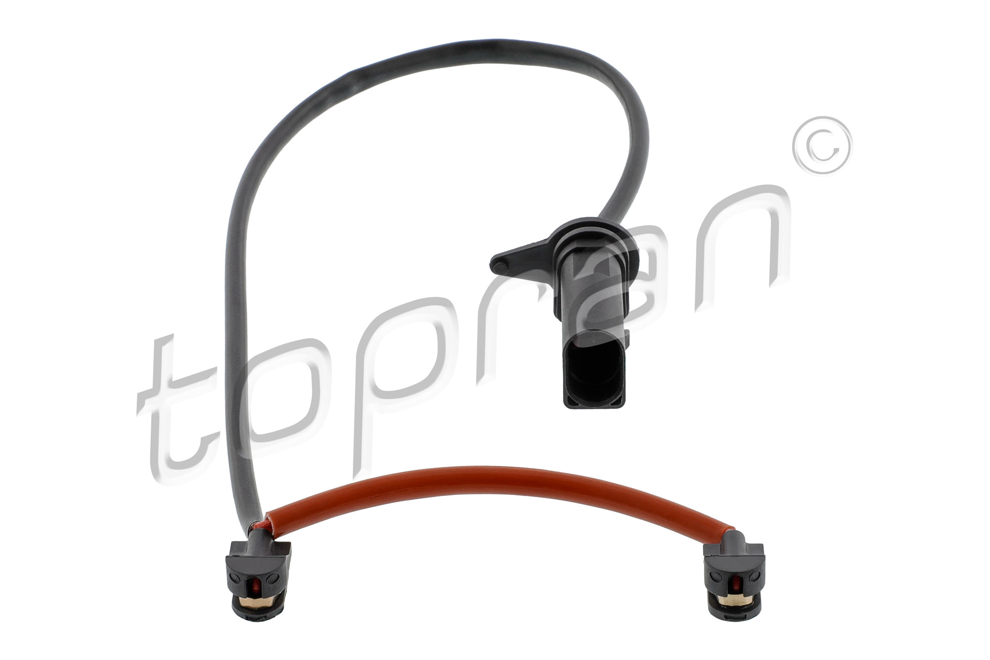 Topran Waarschuwingscontact, remvoering-/blokslijtage 120 896