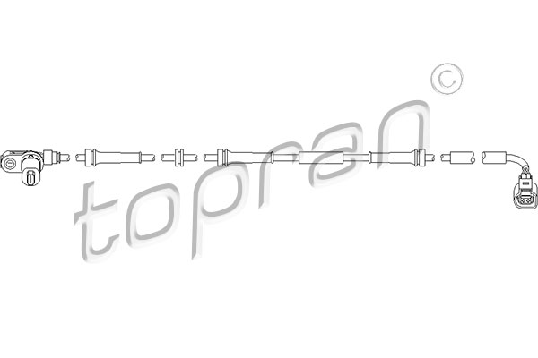 Topran ABS sensor 110 491