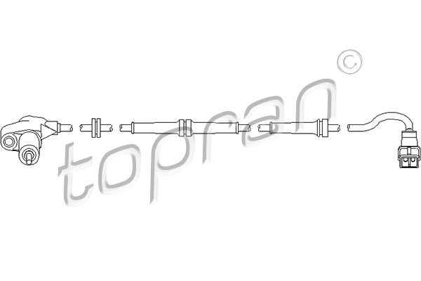 Topran ABS sensor 721 605