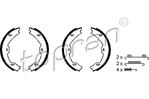 Topran Remschoen set 407 761