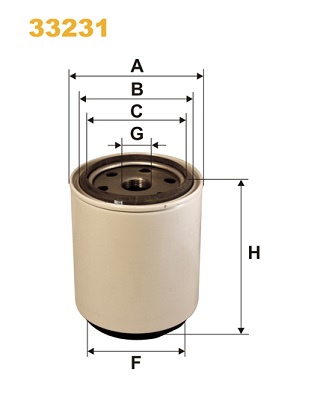 Wix Filters Brandstoffilter 33231