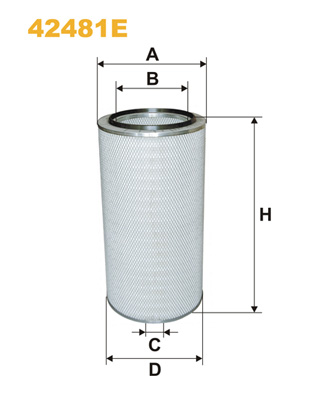 Wix Filters Luchtfilter 42481E