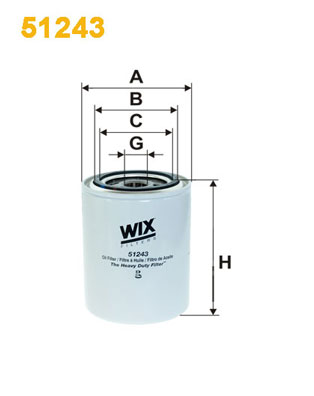 Wix Filters Hydrauliekfilter 51243