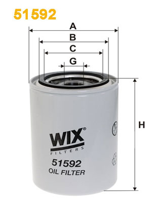 Wix Filters Hydrauliekfilter 51592