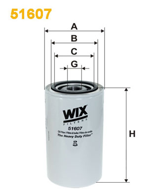 Wix Filters Oliefilter 51607