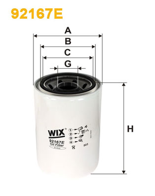 Wix Filters Oliefilter 92167E