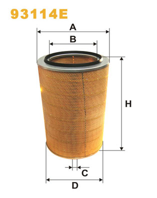 Wix Filters Luchtfilter 93114E