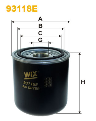 Wix Filters Luchtdroger (remsysteem) 93118E
