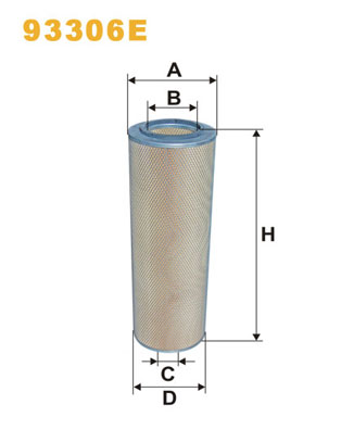 Wix Filters Luchtfilter 93306E