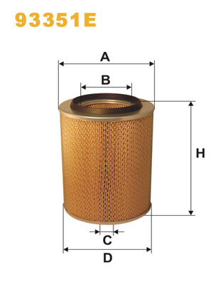 Wix Filters Luchtfilter 93351E