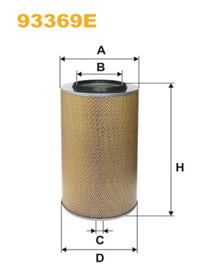 Wix Filters Luchtfilter 93369E