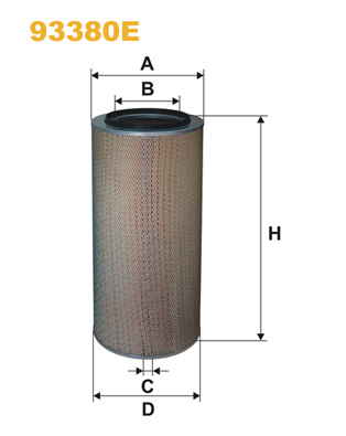 Wix Filters Luchtfilter 93380E