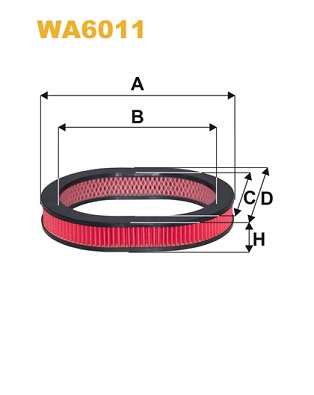 Wix Filters Luchtfilter WA6011