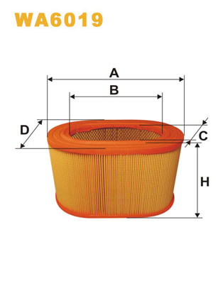 Wix Filters Luchtfilter WA6019