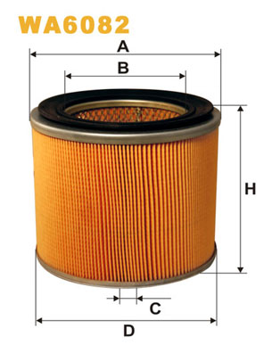 Wix Filters Luchtfilter WA6082