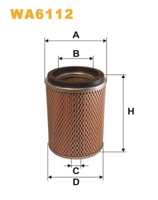 Wix Filters Luchtfilter WA6112