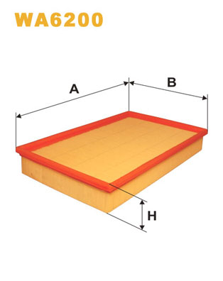 Wix Filters Luchtfilter WA6200