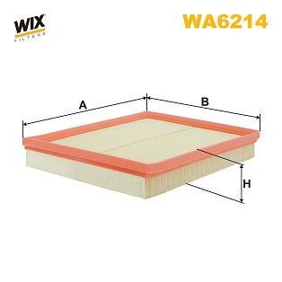 Wix Filters Luchtfilter WA6214