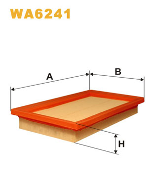 Wix Filters Luchtfilter WA6241