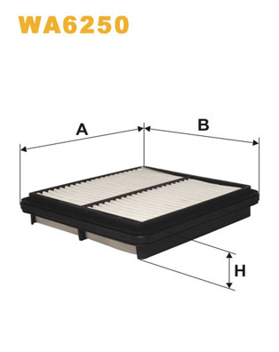 Wix Filters Luchtfilter WA6250