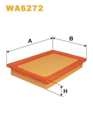 Wix Filters Luchtfilter WA6272