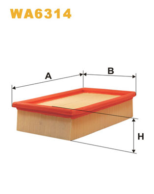 Wix Filters Luchtfilter WA6314