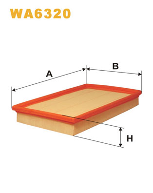 Wix Filters Luchtfilter WA6320