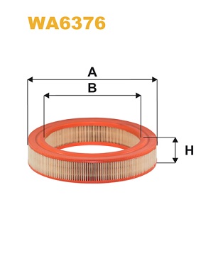 Wix Filters Luchtfilter WA6376