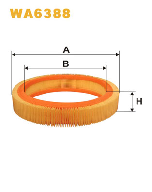 Wix Filters Luchtfilter WA6388