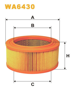 Wix Filters Luchtfilter WA6430