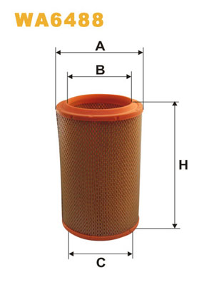 Wix Filters Luchtfilter WA6488