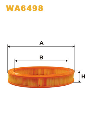 Wix Filters Luchtfilter WA6498