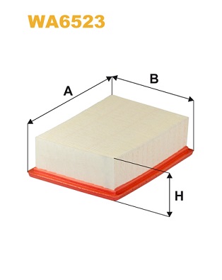 Wix Filters Luchtfilter WA6523