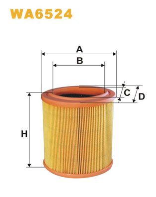 Wix Filters Luchtfilter WA6524