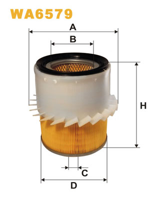 Wix Filters Luchtfilter WA6579