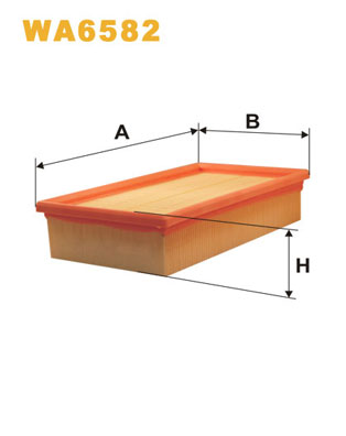 Wix Filters Luchtfilter WA6582