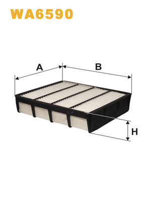 Wix Filters Luchtfilter WA6590