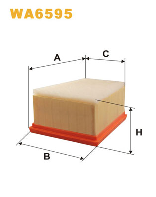 Wix Filters Luchtfilter WA6595
