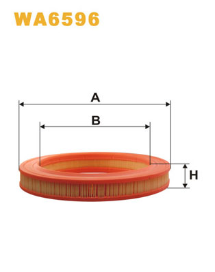 Wix Filters Luchtfilter WA6596