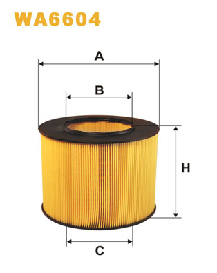 Wix Filters Luchtfilter WA6604