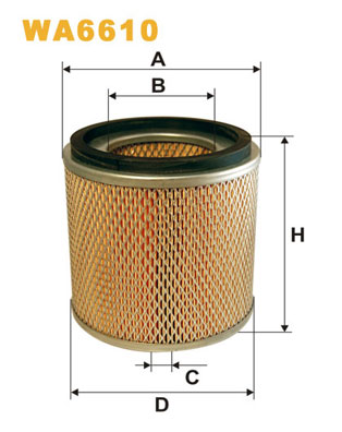 Wix Filters Luchtfilter WA6610