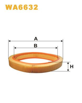 Wix Filters Luchtfilter WA6632