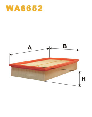 Wix Filters Luchtfilter WA6652