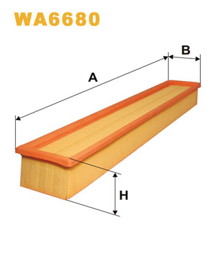 Wix Filters Luchtfilter WA6680