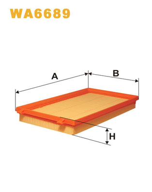 Wix Filters Luchtfilter WA6689